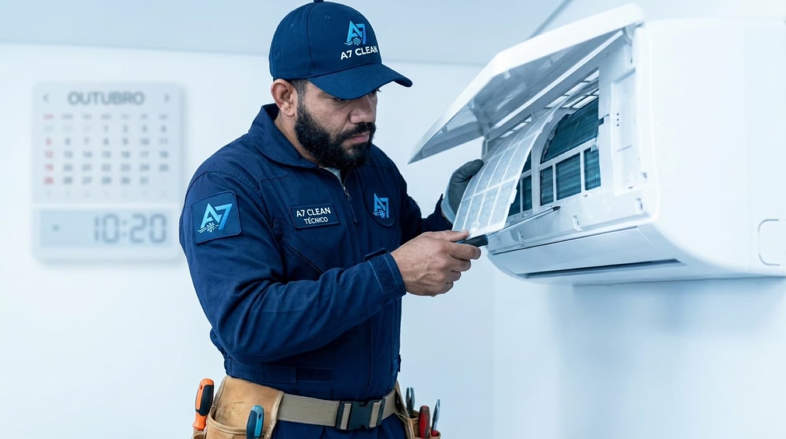 De quanto em quanto tempo fazer a manutenção do ar-condicionado
