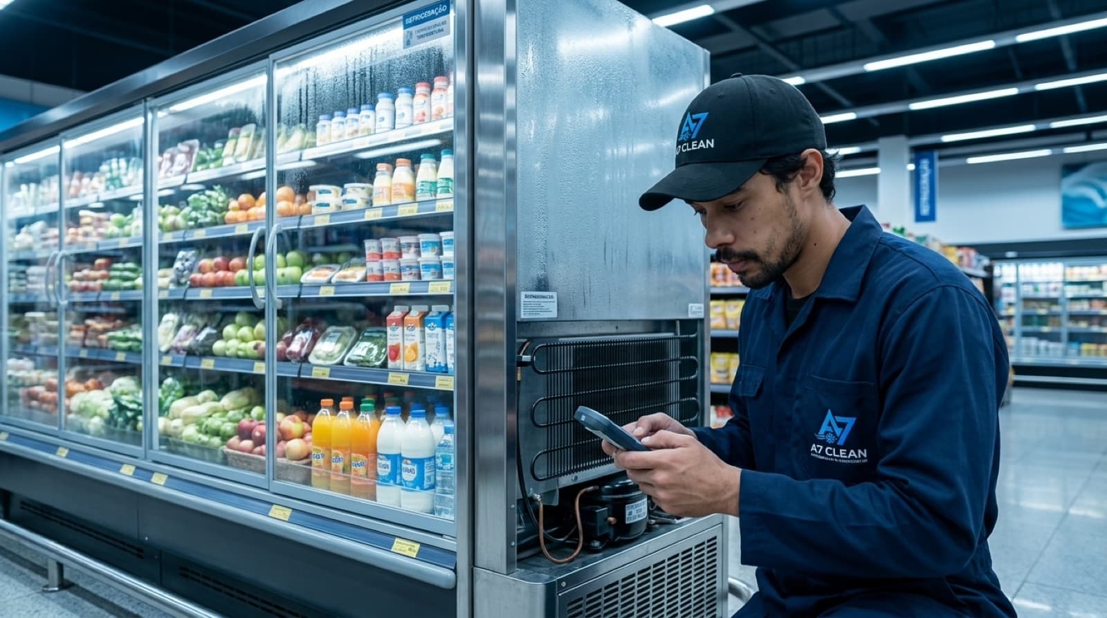 Refrigeração comercial: como evitar paradas que estragam o estoque